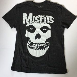 ☠️Misfits metal gray tee size men’s Large.